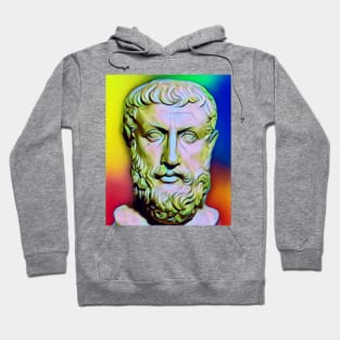 Parmenides of Elea Colourful Portrait | Parmenides of Elea Artwork 6 Hoodie